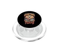 I'm Not Always Thinking About Hunting Sometimes It's Fishing PopSockets PopGrip for MagSafe