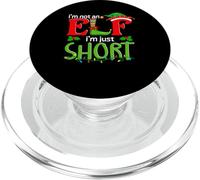 I'm Not An Elf I'm Just Short Merry Christmas Elf Xmas Funny PopSockets PopGrip for MagSafe