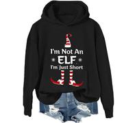 I'm Not an Elf I'm Just Short Sweatshirt & Hoodie, Im Not an Elf Im Just Short Shirt, Christmas Shirts For Women Man