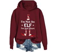 I'm Not an Elf I'm Just Short Sweatshirt & Hoodie, Im Not an Elf Im Just Short Shirt, Christmas Shirts For Women Man