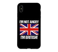 I'm Not Angry British United Kingdom Flag Union Jack Case for iPhone XS Max