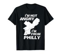 I'm Not Angry I'm from Philly Philadelphia PA Tourism T-Shirt