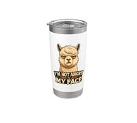 I'm Not Angry This is Just My Face Stainless Steel Insulated Tumbler