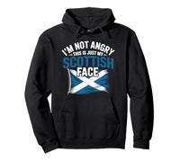 I'm Not Angry This Is Just My Scottish Face Funny Scotland Pullover Hoodie