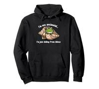 I'm Not Antisocial I’m Just Hiding From Idiots Frog Seashell Pullover Hoodie