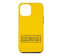 I'm Not Arguing Funny Argument Shirt Smart Gift Case for iPhone 12 Pro Max