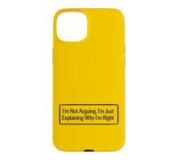I'm Not Arguing Funny Argument Shirt Smart Gift Case for iPhone 15 Plus