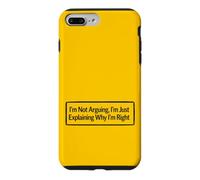 I'm Not Arguing Funny Argument Shirt Smart Gift Case for iPhone 7 Plus/8 Plus
