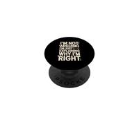I'm Not Arguing I'm Just Explaining Why I'm Right Cat PopSockets Adhesive PopGrip