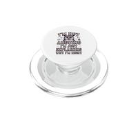 I'm Not Arguing I'm Just Explaining Why I'm Right Owl PopSockets PopGrip for MagSafe