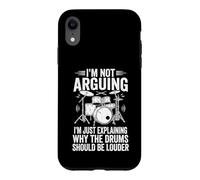 I'm Not Arguing Why The Drums Should Be Louder Case for iPhone XR