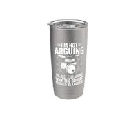 I'm Not Arguing Why The Drums Should Be Louder Stainless Steel Insulated Tumbler