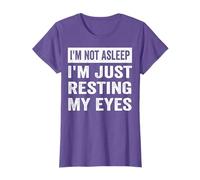 I'm Not Asleep I'm Just Resting My Eyes Funny Fathers Day T-Shirt