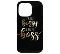 I'm Not Bossy I Am The Boss Female Success Lady Girl Boss Case for iPhone 13 Pro