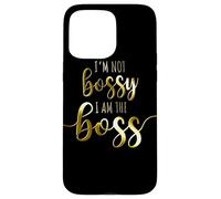 I'm Not Bossy I Am The Boss Female Success Lady Girl Boss Case for iPhone 15 Pro Max