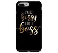 I'm Not Bossy I Am The Boss Female Success Lady Girl Boss Case for iPhone 7 Plus/8 Plus