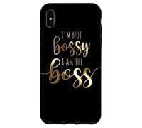 I'm Not Bossy I Am The Boss Female Success Lady Girl Boss Case for iPhone XS Max