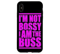 I'm Not Bossy I Am The Boss Female Success Lady Girl Boss Case for iPhone XS Max