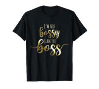 I'm Not Bossy I Am The Boss Female Success Lady Girl Boss T-Shirt