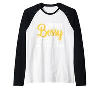 I'm Not Bossy I Just Have Better Ideas Funny Bossy Womens Raglan Baseball Tee