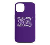 I'm not bossy I just have better ideas Funny Lightbulb Meme Case for iPhone 13