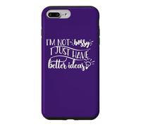 I'm not bossy I just have better ideas Funny Lightbulb Meme Case for iPhone 7 Plus/8 Plus