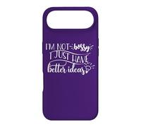 I'm not bossy I just have better ideas Funny Lightbulb Meme Case for iPhone Air