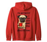 I'm Not Bossy I Just Know What You Should Be Doing Zip Hoodie