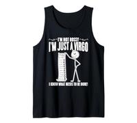 I'm Not Bossy I'm Just A Virgo I Know What Needs to Be Done Tank Top