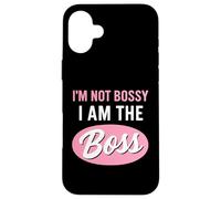 I'm not bossy im the boss for women girls Case for iPhone 16 Plus