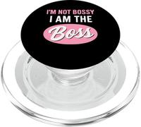 I'm not bossy im the boss for women girls PopSockets PopGrip for MagSafe
