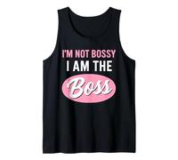 I'm not Bossy im The boss for Women Girls Tank Top