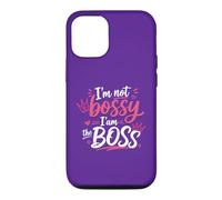 "I'm Not Bossy I'm The Boss Funny Case for iPhone 12/12 Pro