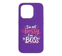 "I'm Not Bossy I'm The Boss Funny Case for iPhone 15 Pro