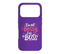 "I'm Not Bossy I'm The Boss Funny Case for iPhone 17 Pro
