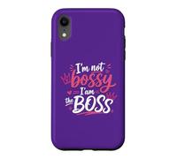 "I'm Not Bossy I'm The Boss Funny Case for iPhone XR