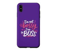 "I'm Not Bossy I'm The Boss Funny Case for iPhone XS Max