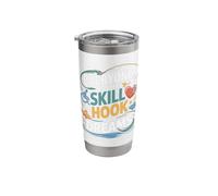 I'm Not Broken I'm Built Differently Introvert Statement Art Stainless Steel Insulated Tumbler