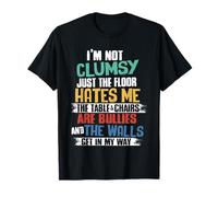 I'm Not Clumsy I'm Just Gravity Challenged Fall Down Humor T-Shirt