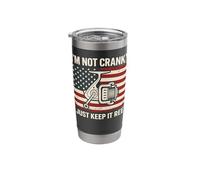 I'm Not Cranky I Just Keep It Reel Stainless Steel Insulated Tumbler
