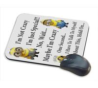 I'm Not Crazy I'm Just Special Mouse Mat, PC/Computer Accessories