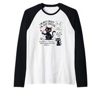 I'm Not Crazy I'm Just Special Wait Maybe I'm Crazy Raglan Baseball Tee