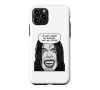 I'm Not Crazy My Mother Had Me Tested Pop Art Emo Goth Girl Case for iPhone 11 Pro