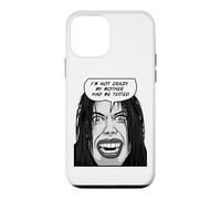 I'm Not Crazy My Mother Had Me Tested Pop Art Emo Goth Girl Case for iPhone 12 mini