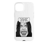 I'm Not Crazy My Mother Had Me Tested Pop Art Emo Goth Girl Case for iPhone 15 Plus