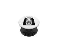 I'm Not Crazy My Mother Had Me Tested Pop Art Emo Goth Girl PopSockets Adhesive PopGrip