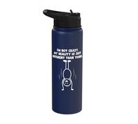 I'm Not Crazy My Reality is Just Different Stainless Steel Insulated Water Bottle