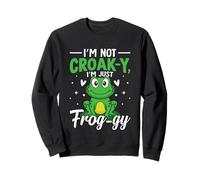 I'm Not Croaky I'm Just Frog-gy Sweatshirt