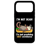 I'm not dead, I'm training to Avoid idiots. Opossum Case for iPhone 17 Pro Max