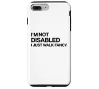 I'm Not Disabled I Just Walk Fancy White Cane Awareness Day Case for iPhone 7 Plus/8 Plus